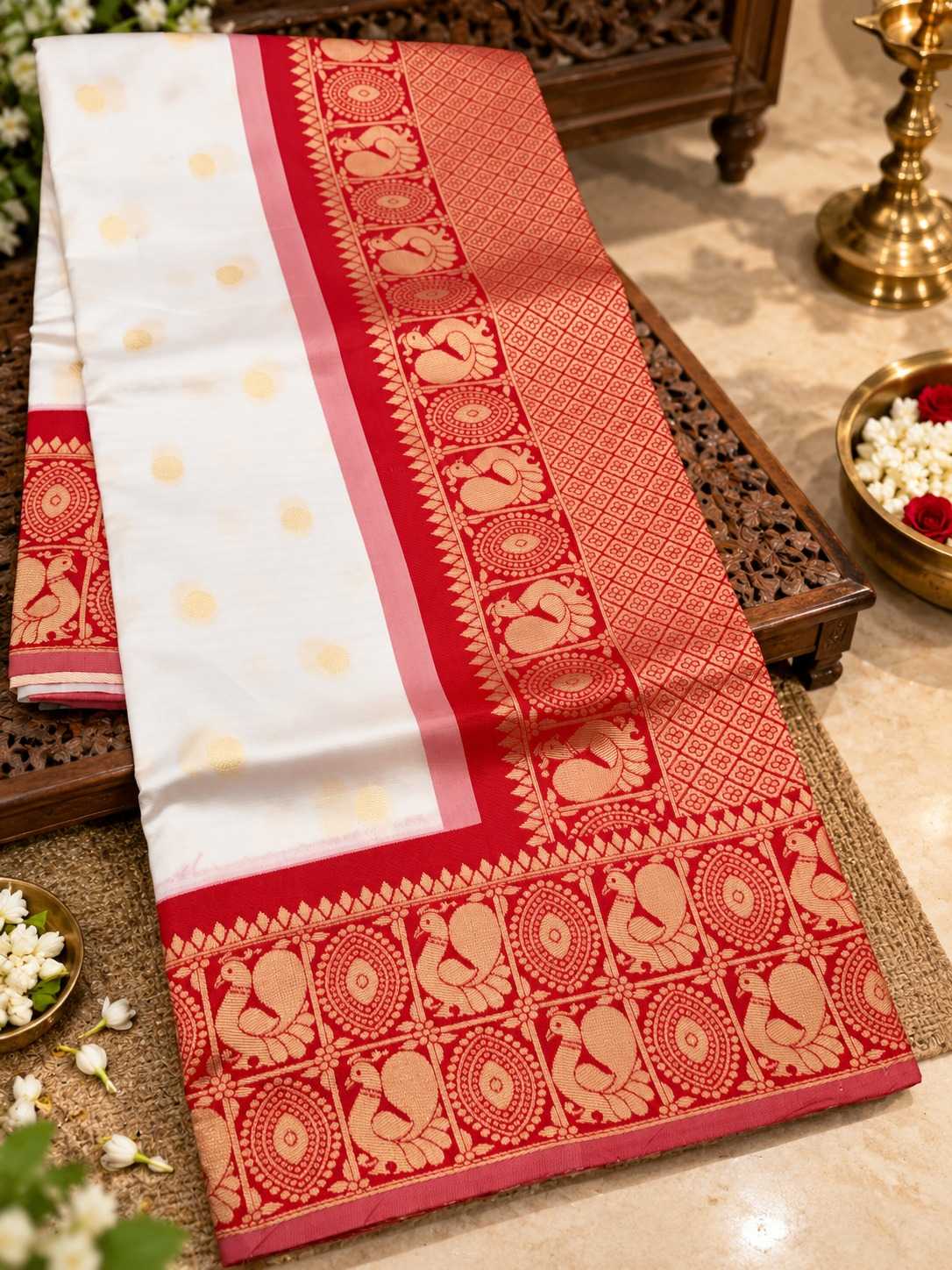 Bangoli Art Silk Saree