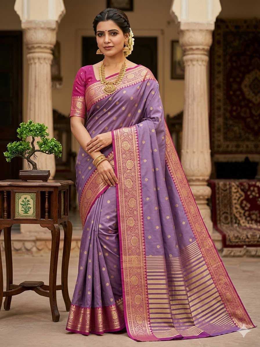 Kaavya Soft Silk Saree