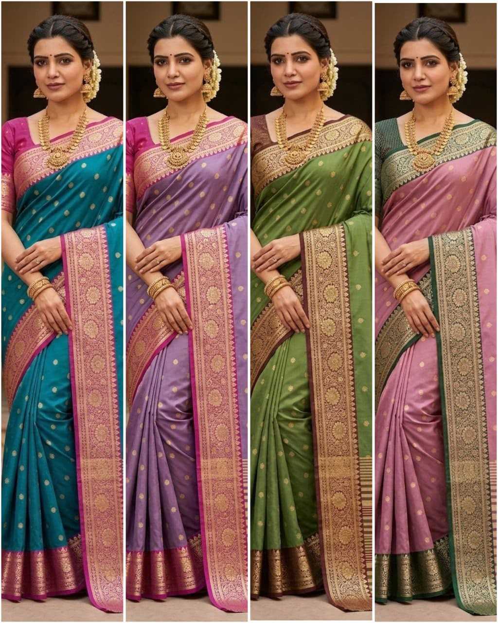Kaavya Soft Silk Saree
