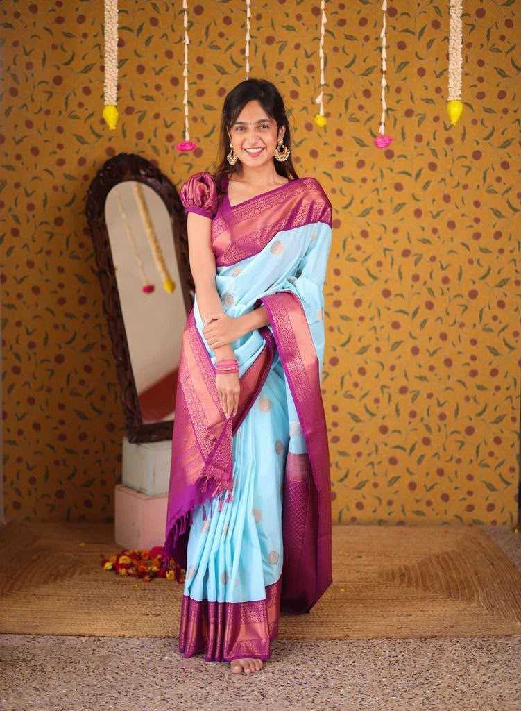 Kalki Art Silk Soft Saree