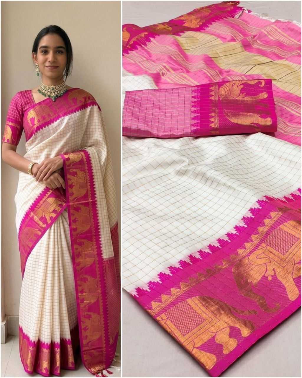 Mandana Pure Silk Traditional Saree