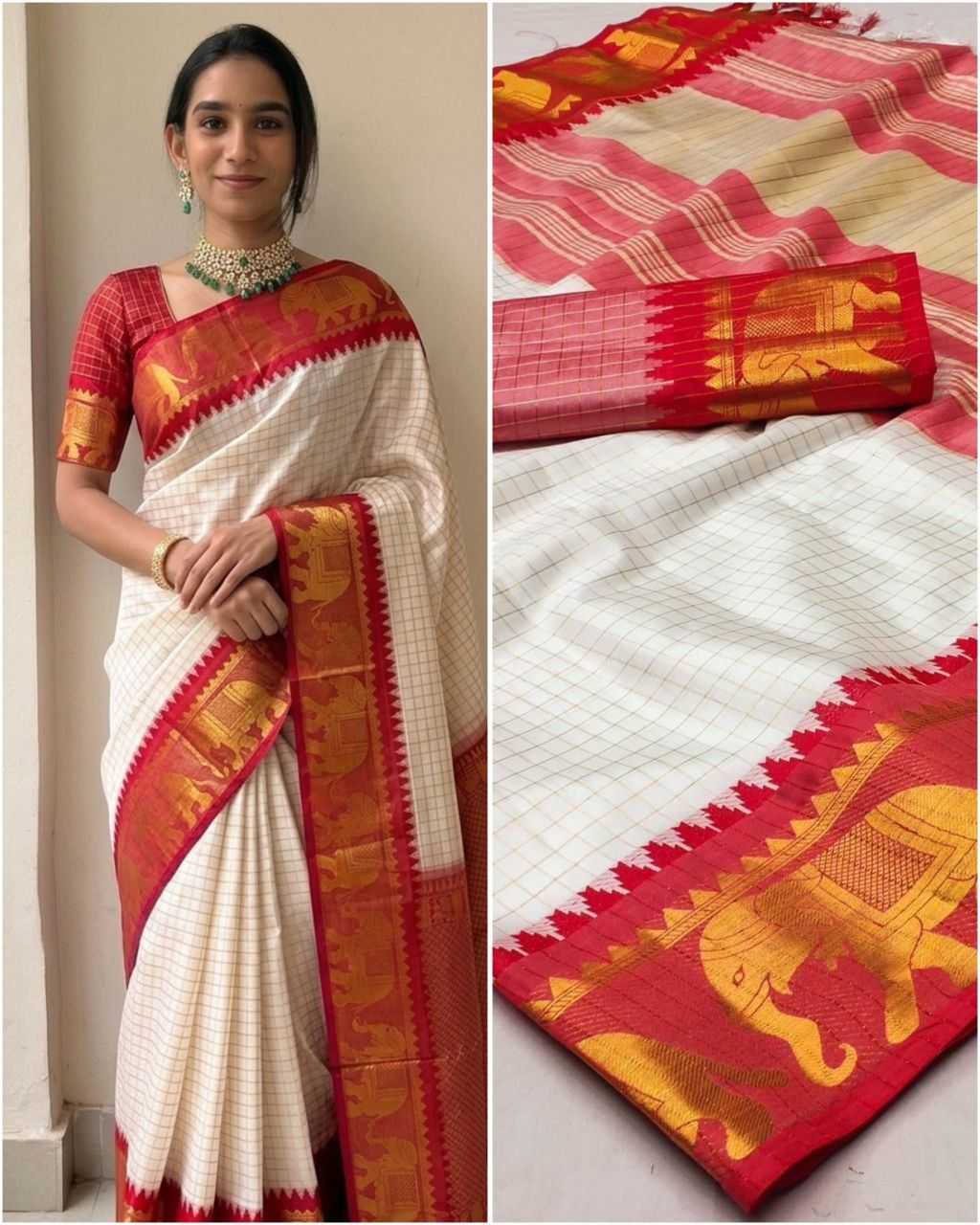 Mandana Pure Silk Traditional Saree