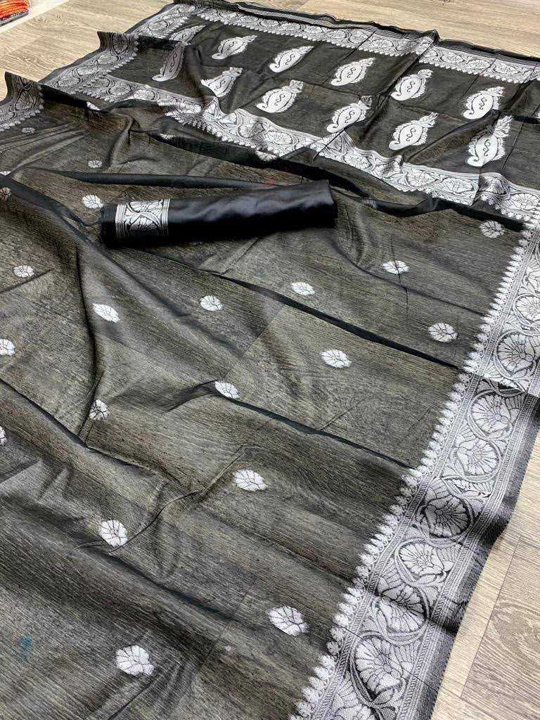 Nikhila Linen Designer Saree