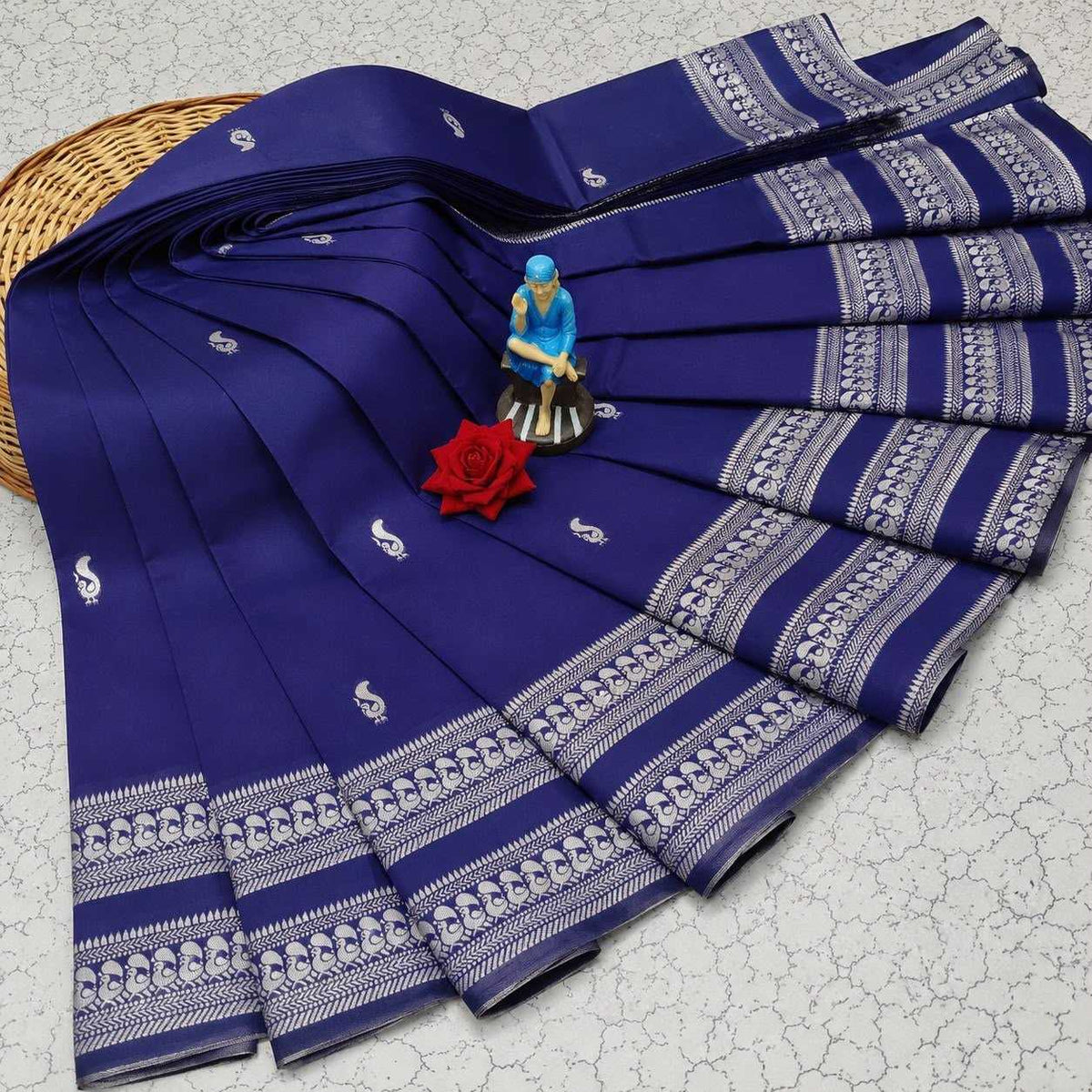 Palak Soft Silk Saree