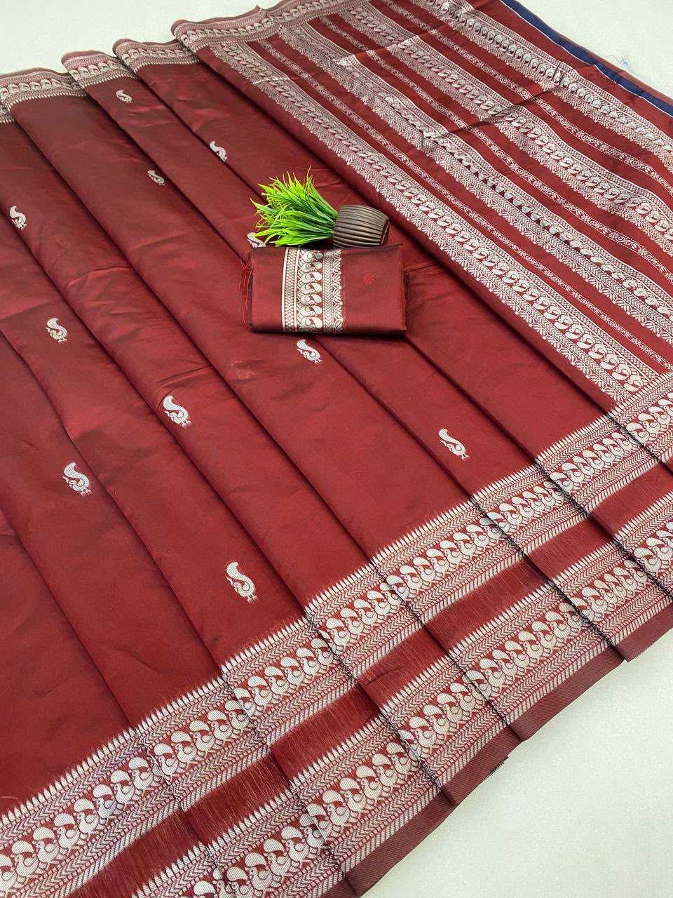 Palak Soft Silk Saree