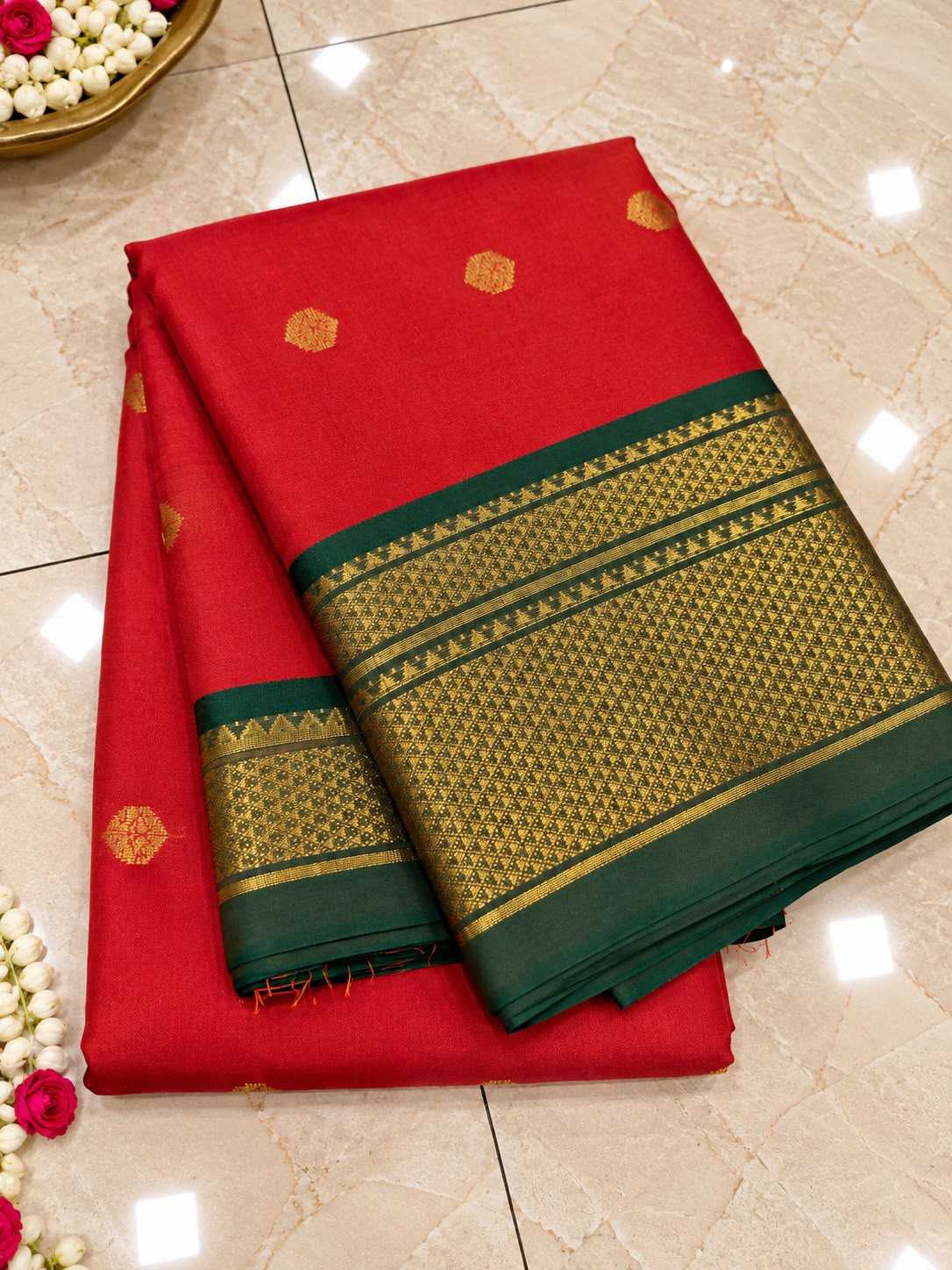 Sanika Soft Cotton Silk Traditional Saree