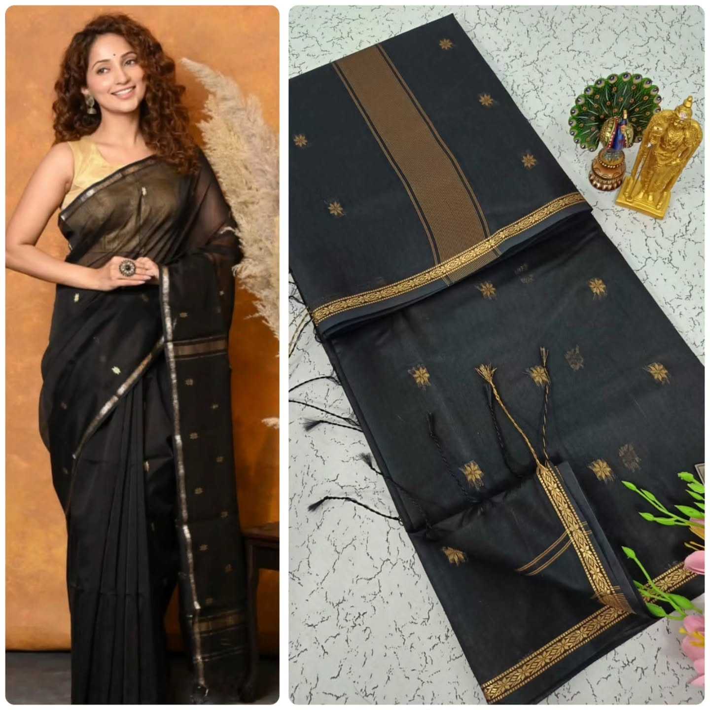 Soft Cotton Silk Traditional Saree