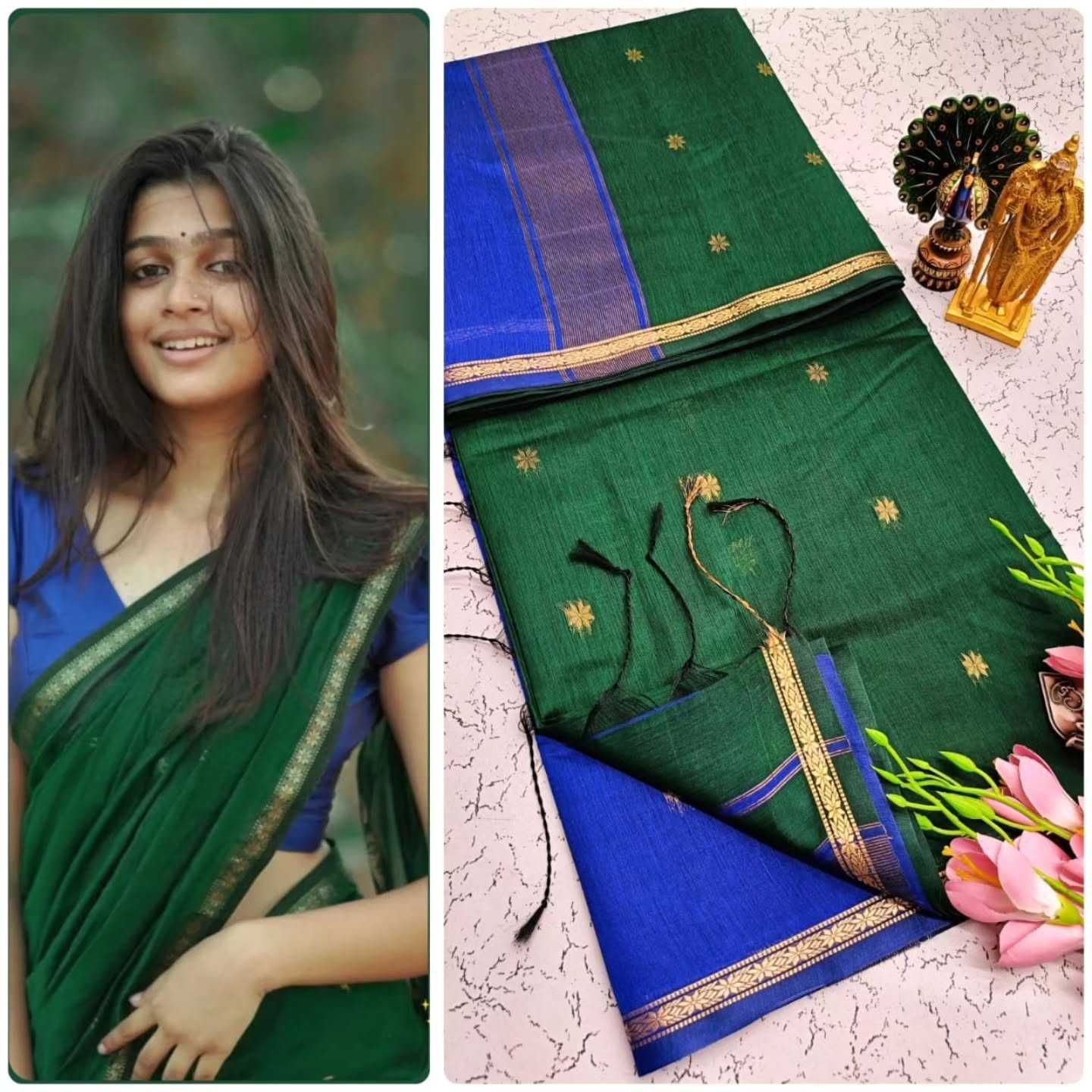 Soft Cotton Silk Traditional Saree