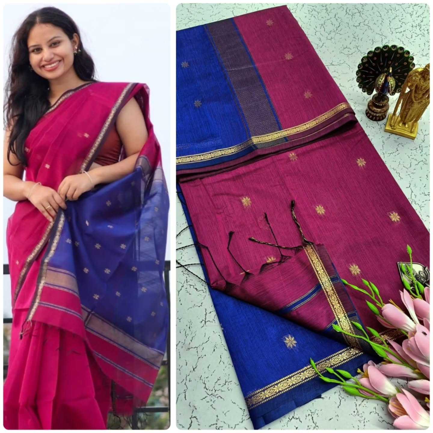 Soft Cotton Silk Traditional Saree