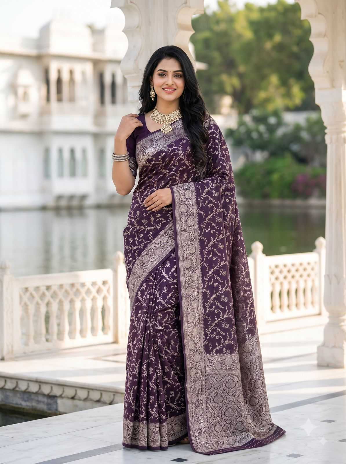 Vibha Silk Traditional Saree