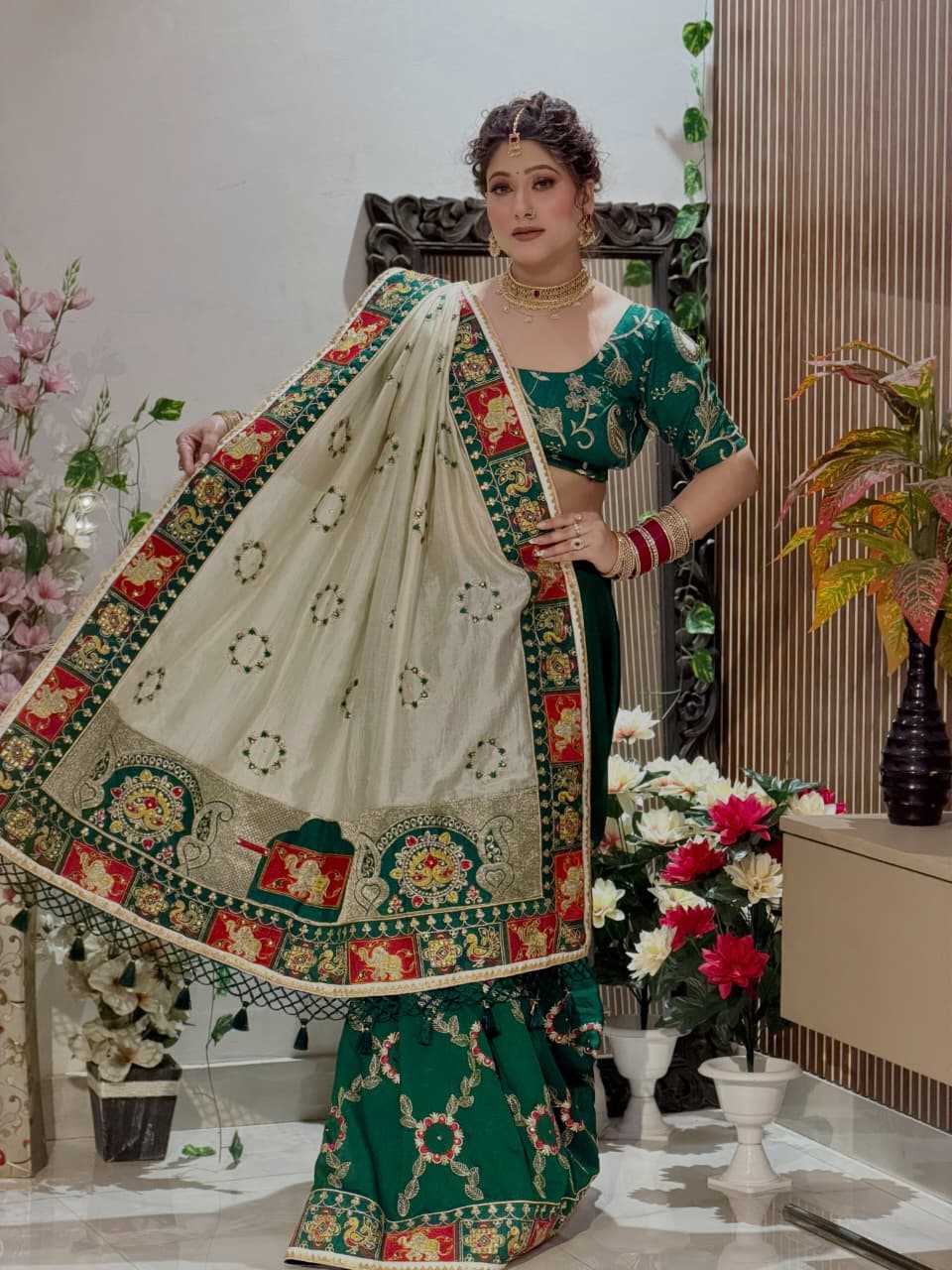 Bhavya Vichitra Silk Soft Saree