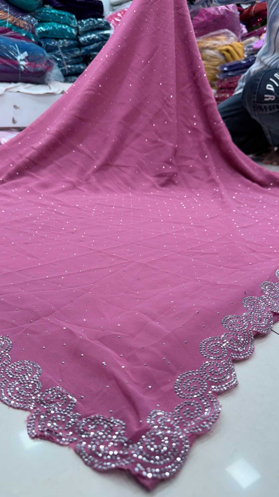 Chhavi Faux Georgette Designer Saree