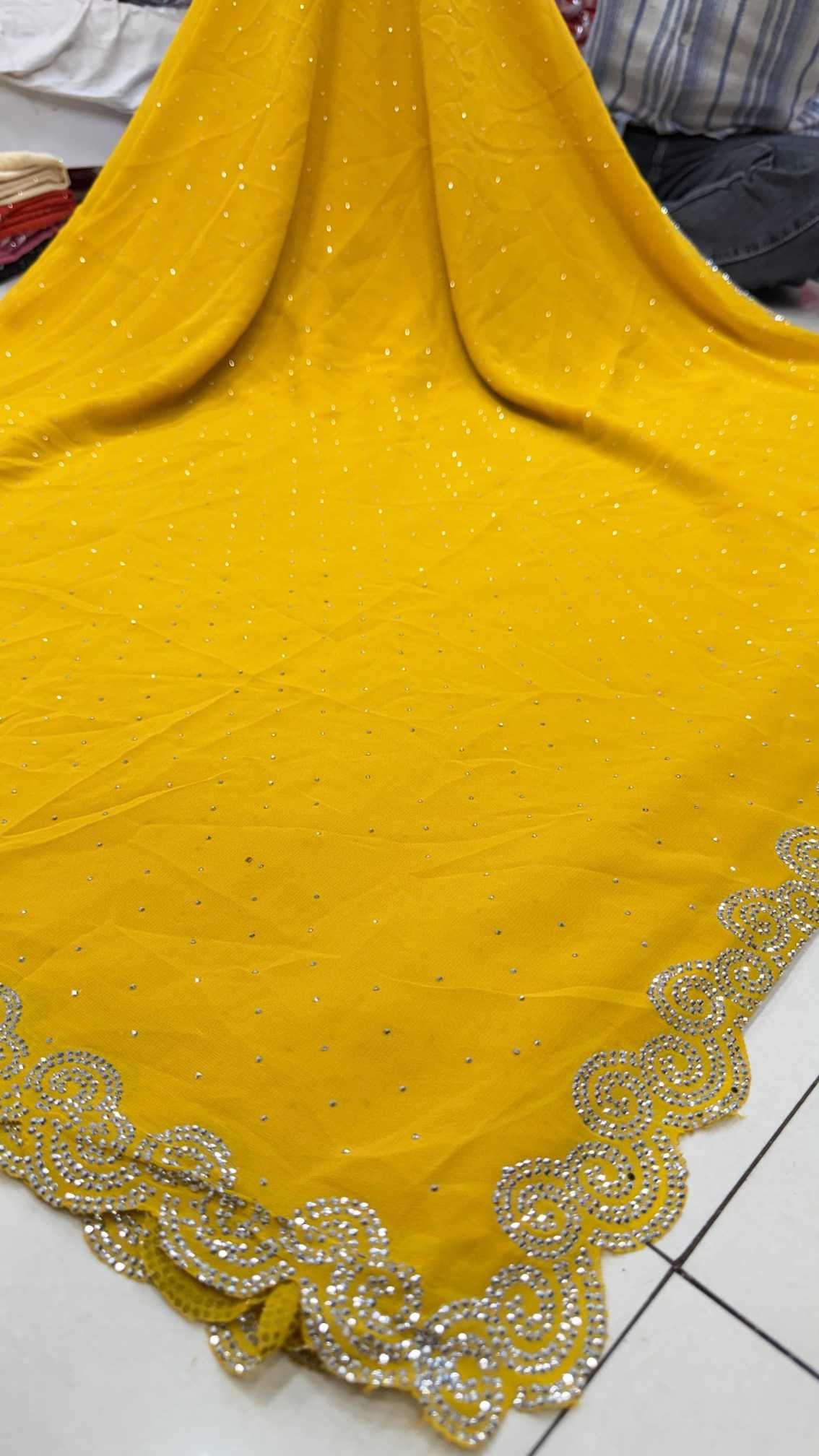 Chhavi Faux Georgette Designer Saree