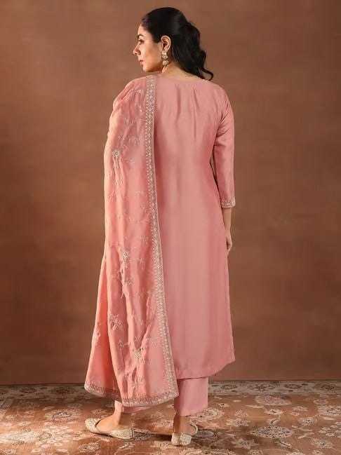 Vichitra Silk Party Wear Kurti