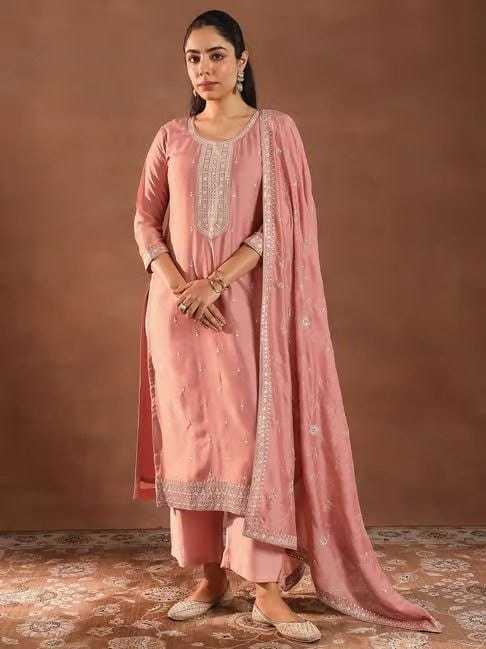 Vichitra Silk Party Wear Kurti