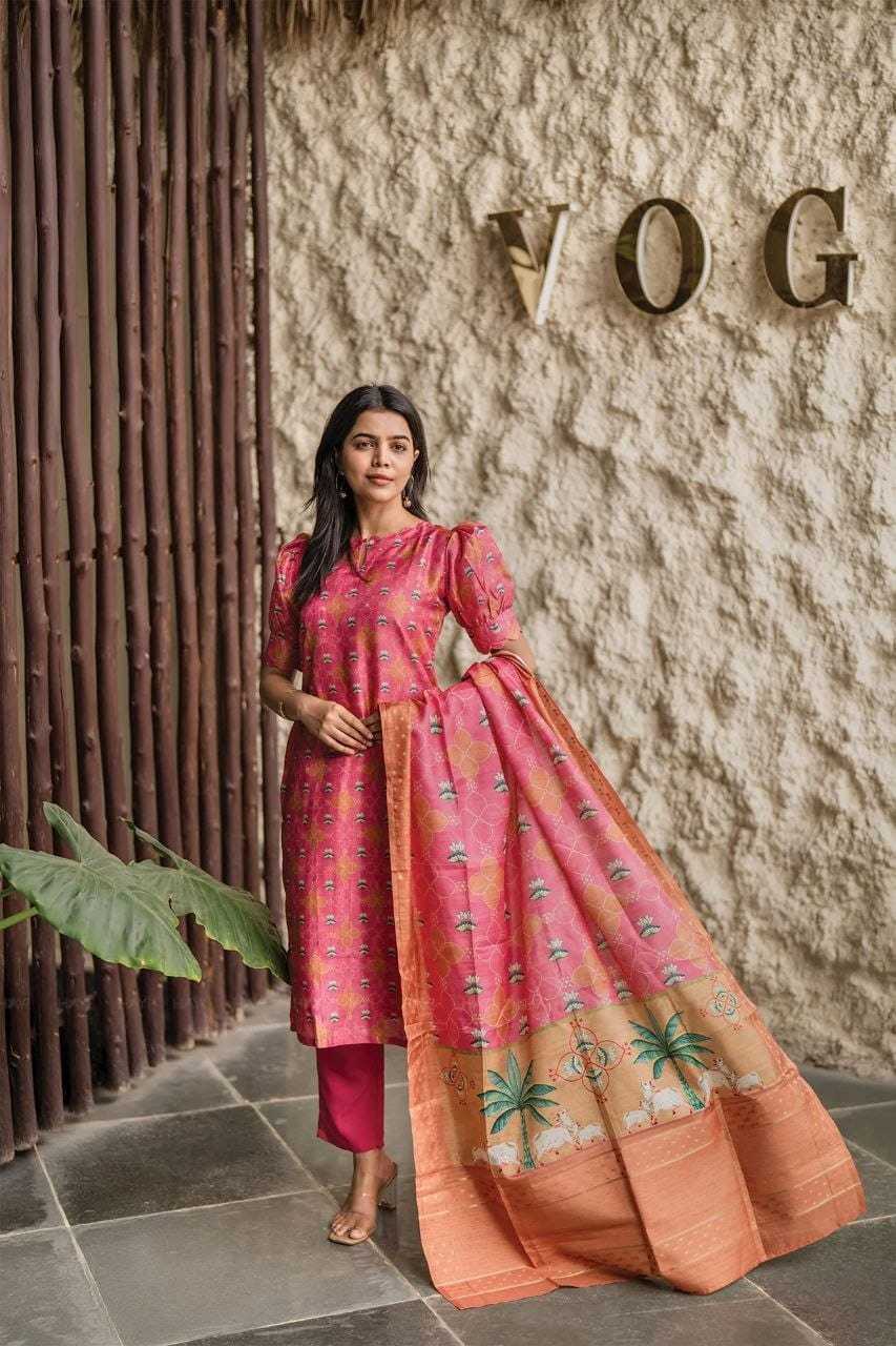 Crepe Ladies Suit