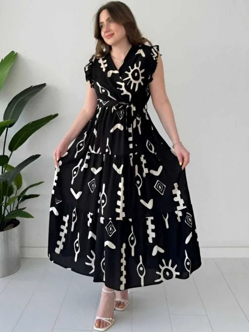 Rayon Designer Dress