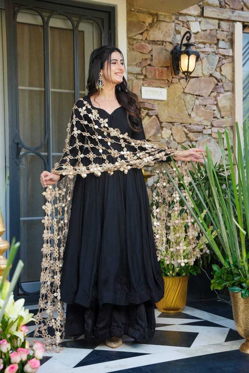 Heavy Roman Silk Palazzo Suit