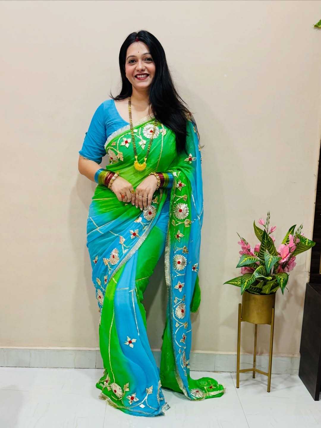 Chiffon Designer Saree