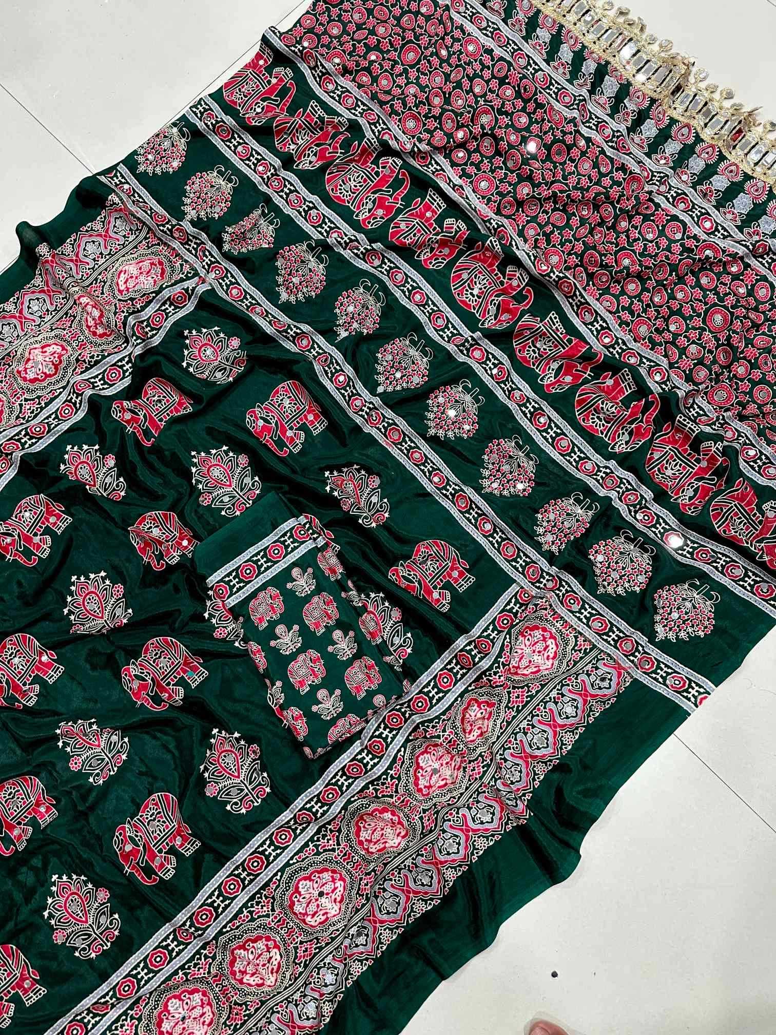 Satin Silk Traditional Saree