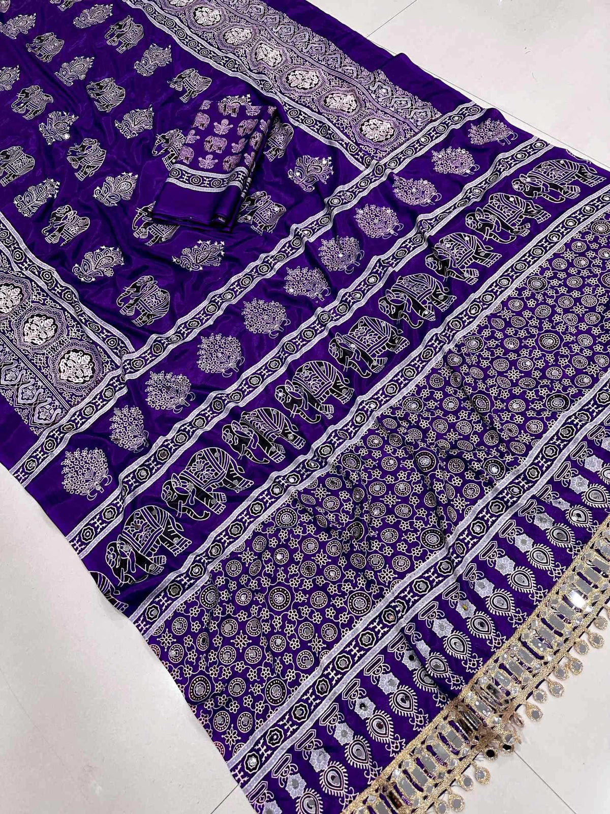 Satin Silk Traditional Saree