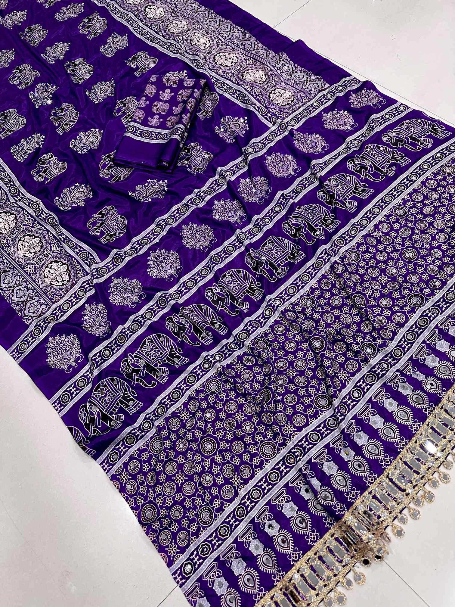 Satin Silk Traditional Saree