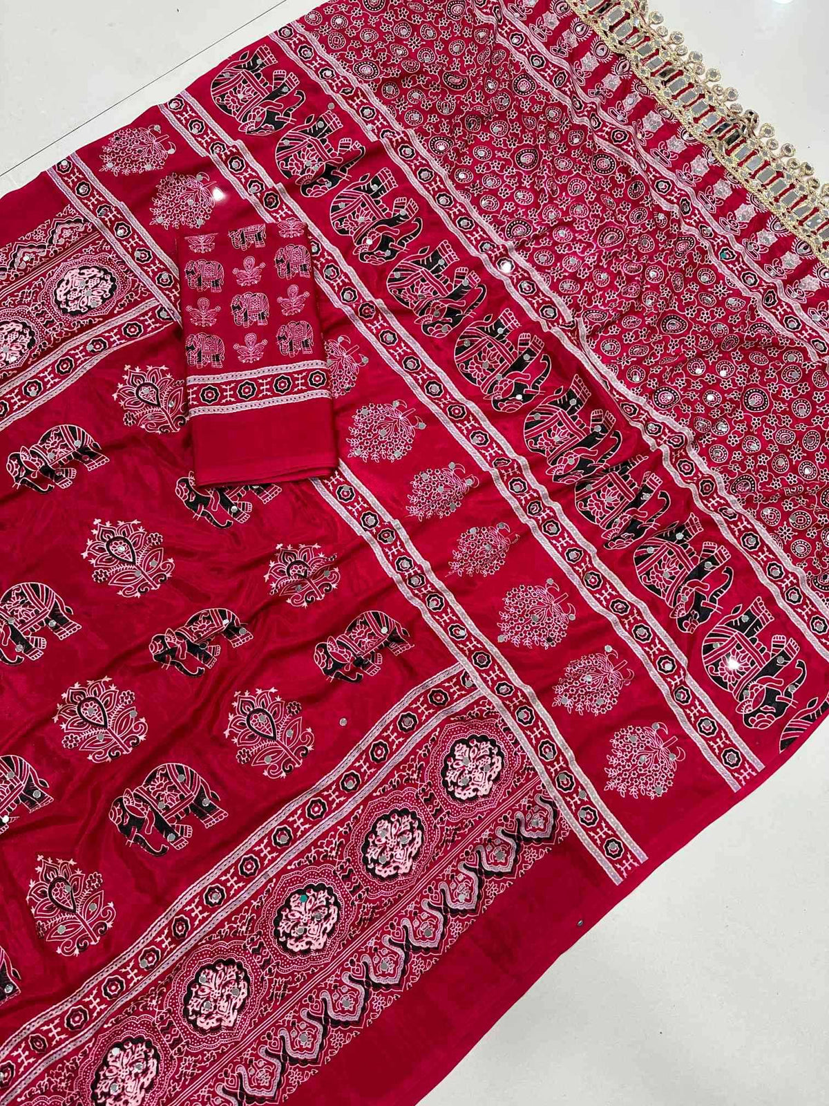Satin Silk Traditional Saree