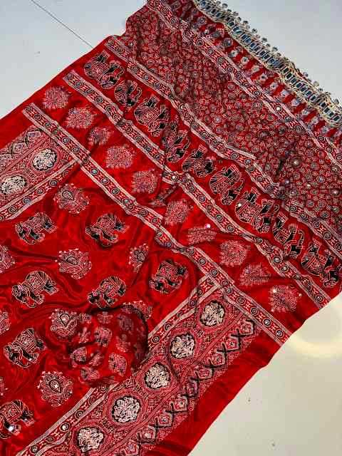 Satin Silk Traditional Saree
