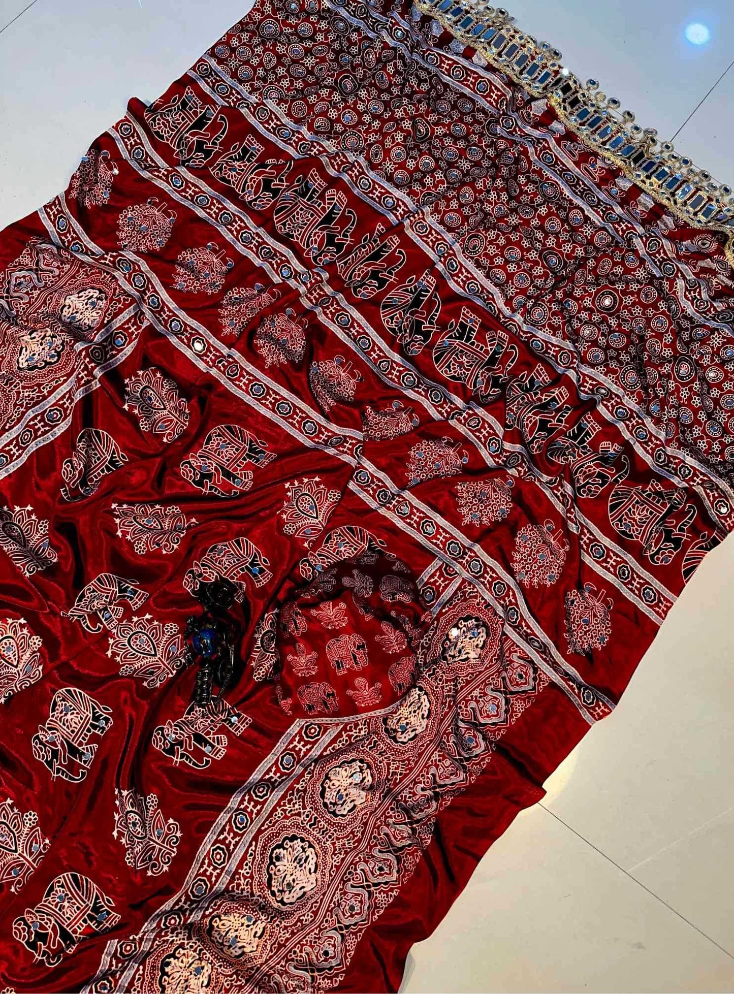 Satin Silk Traditional Saree