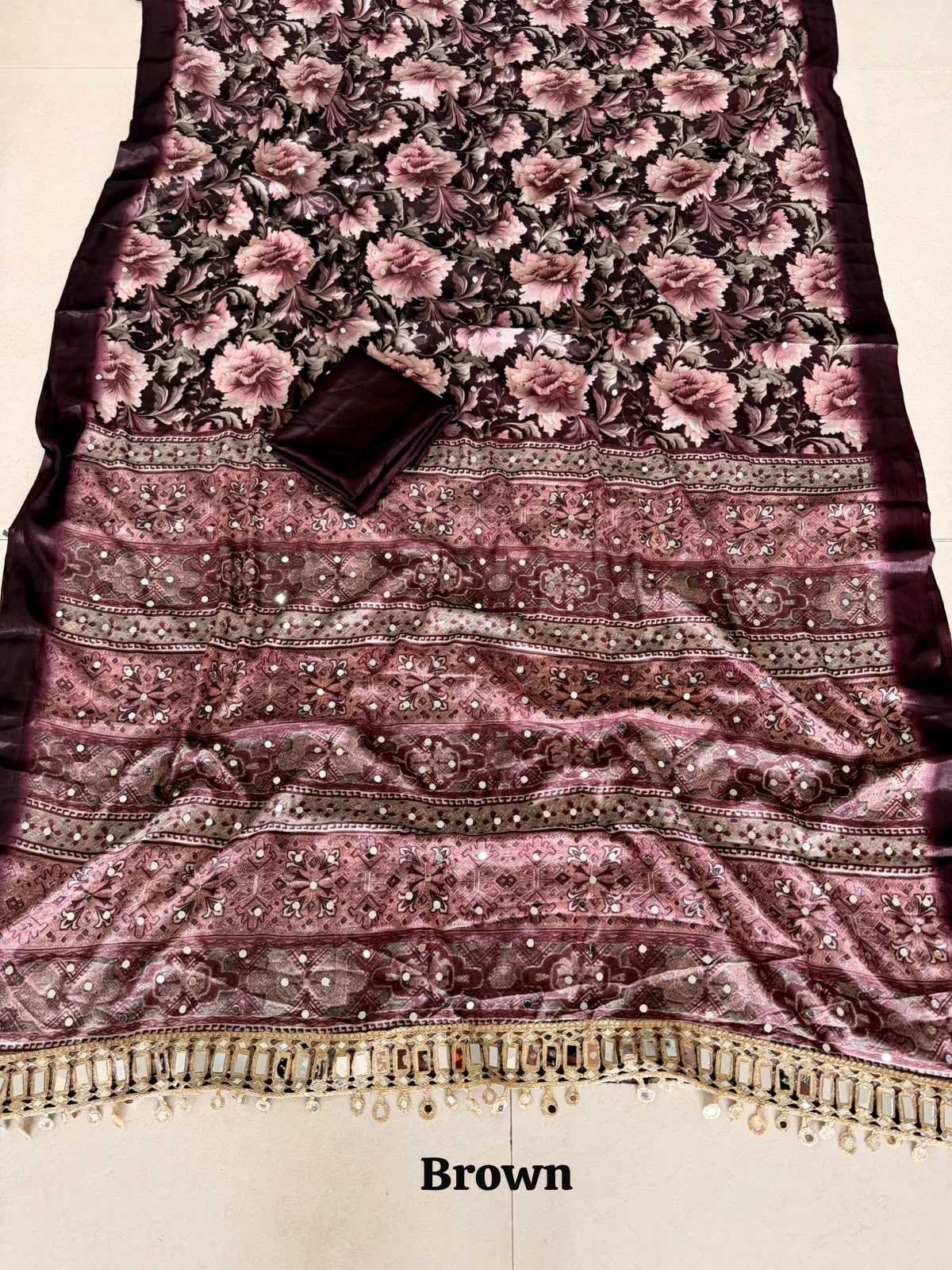 Satin Silk Soft Saree