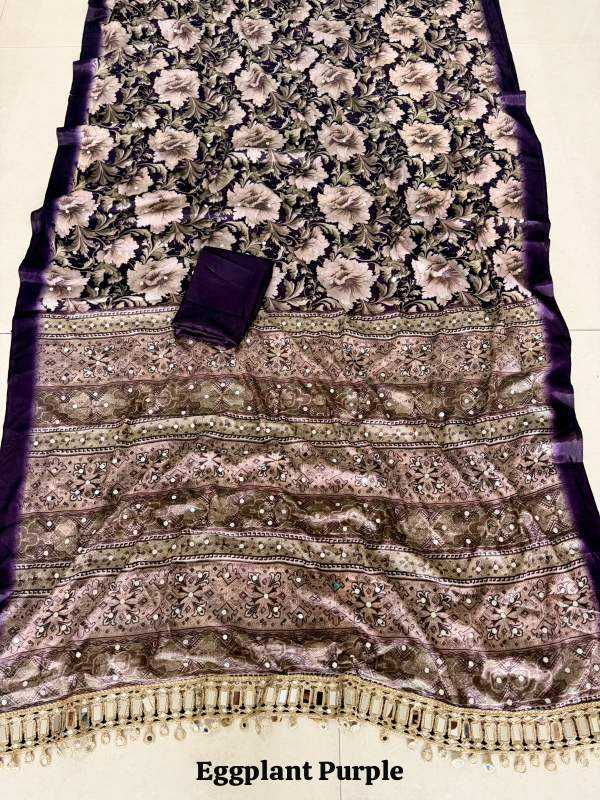 Satin Silk Soft Saree