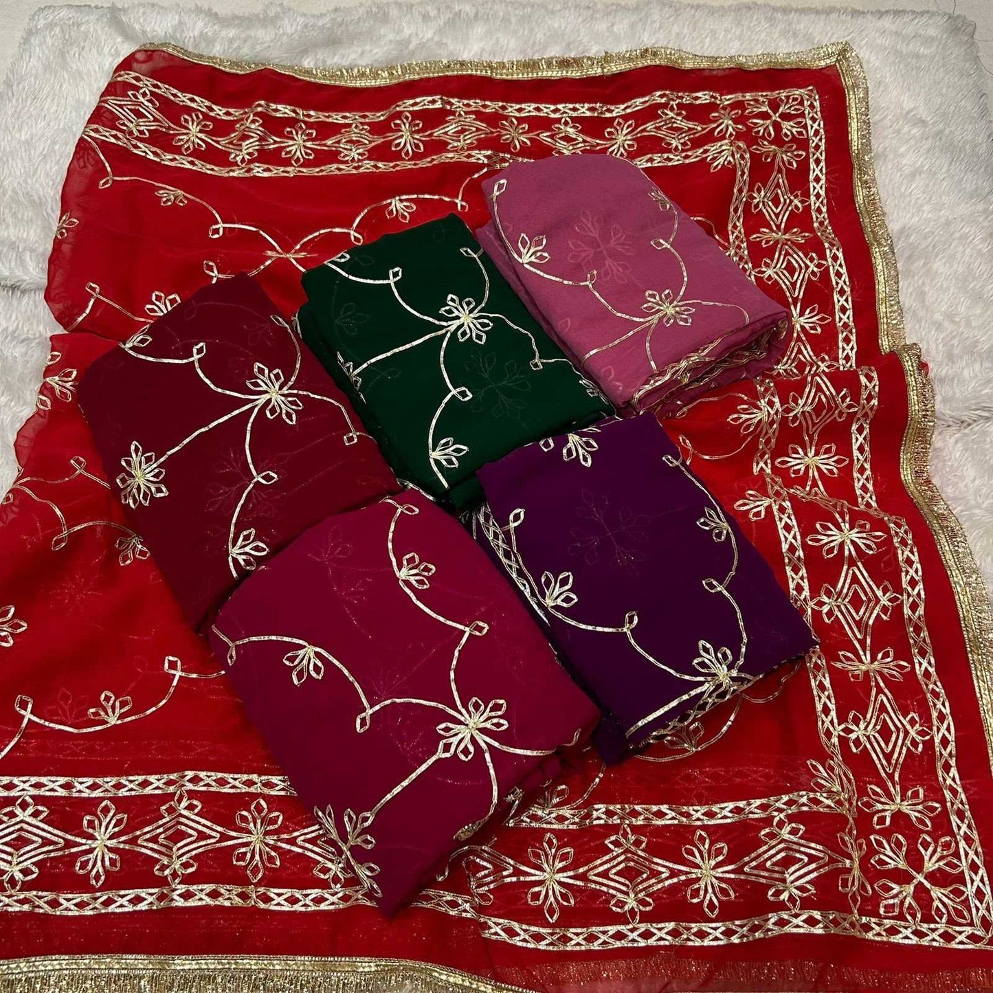 Georgette Designer Saree