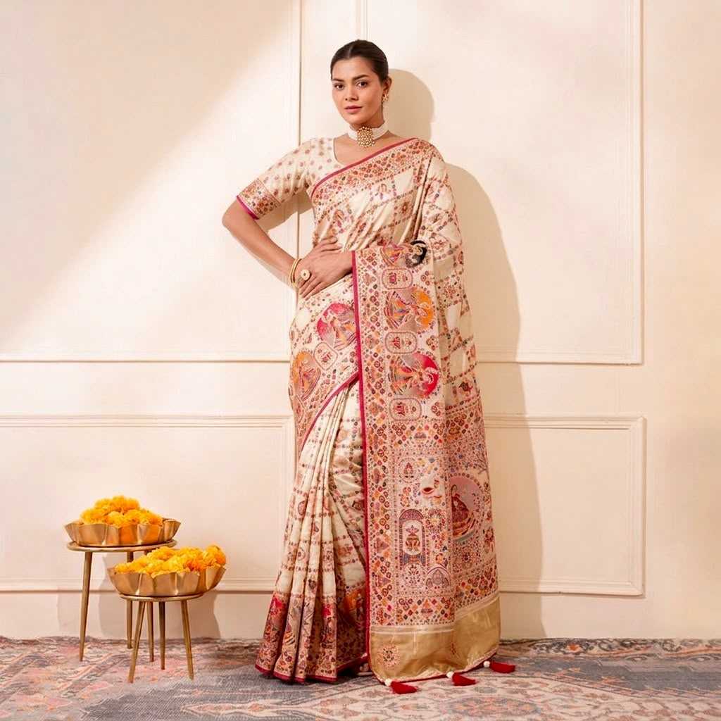 Silk Party Wear Saree