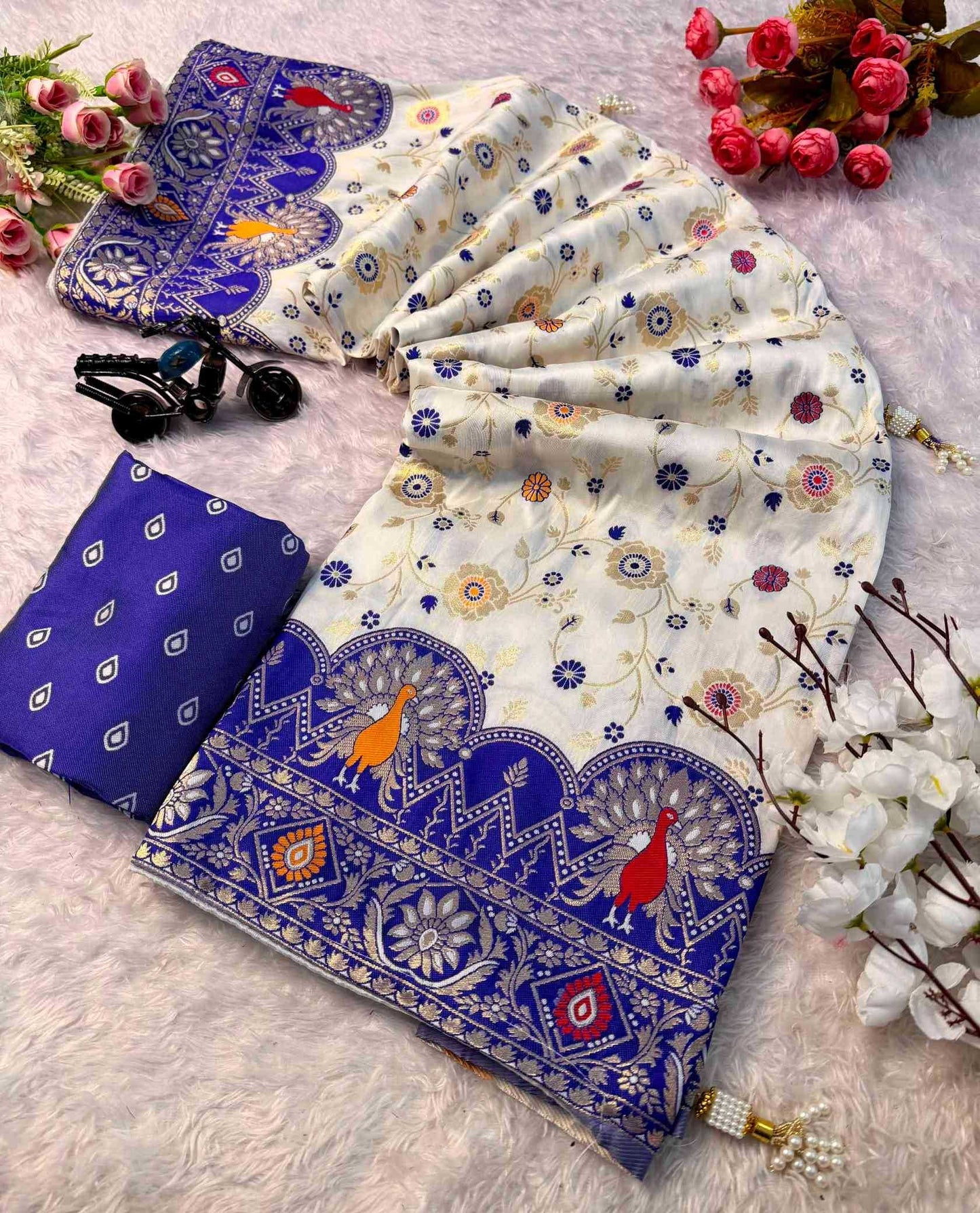 Pashmina Designer Saree