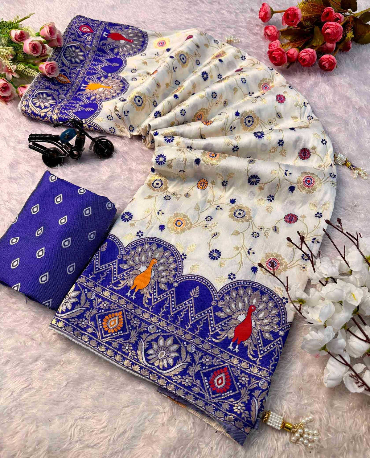 Pashmina Designer Saree