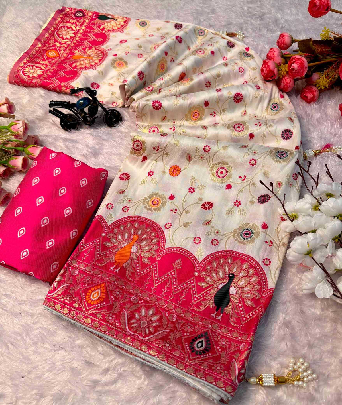 Pashmina Designer Saree