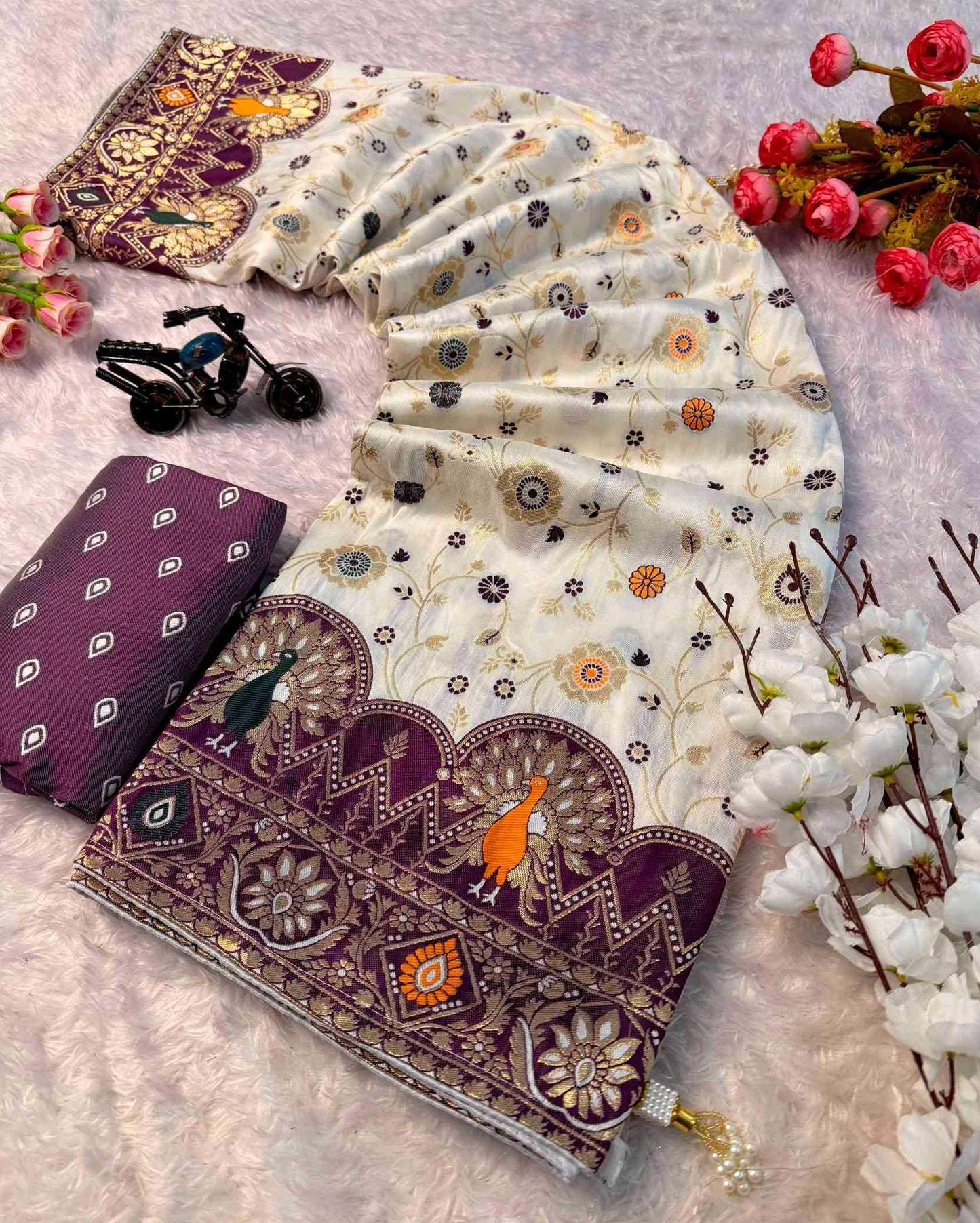 Pashmina Designer Saree
