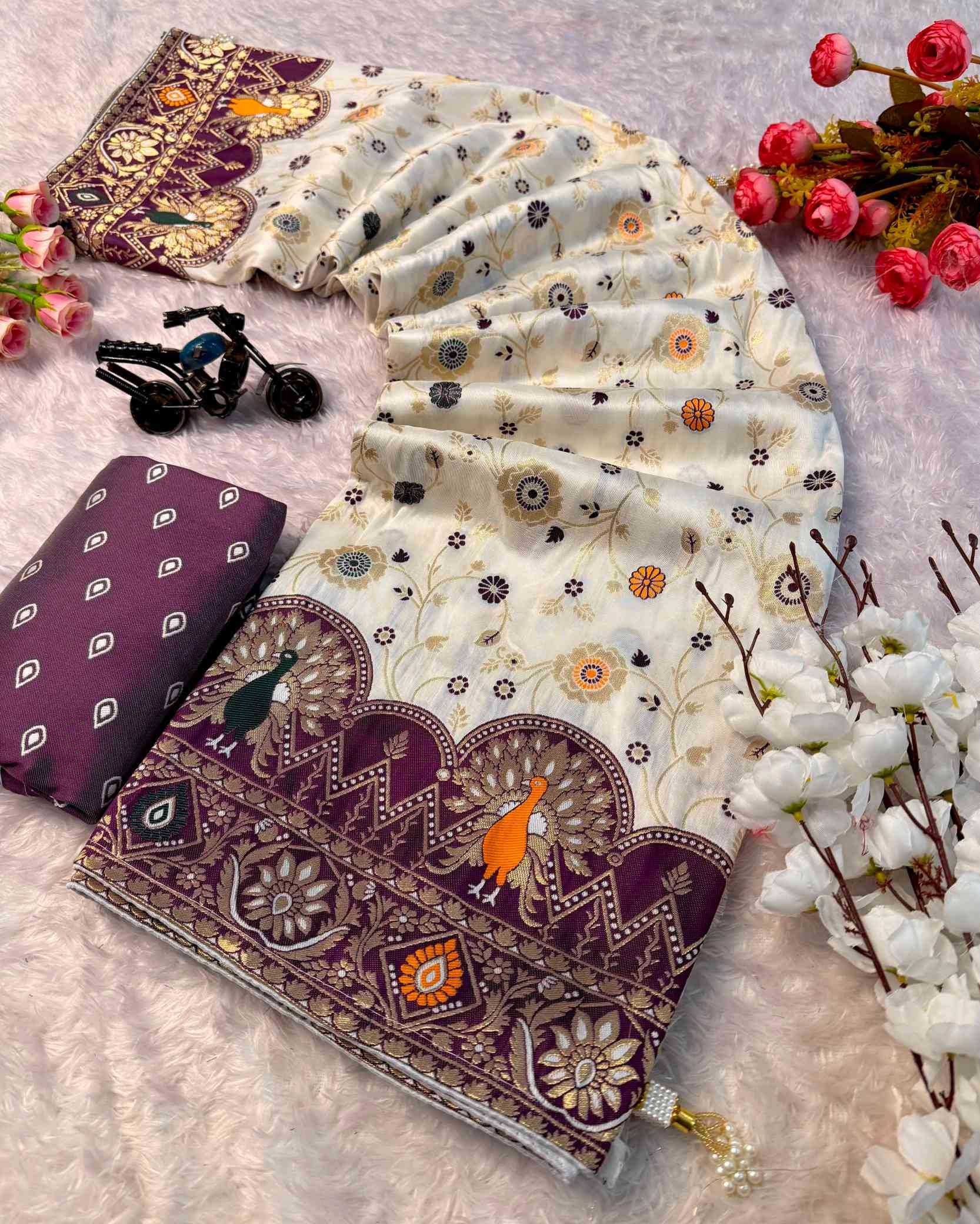 Pashmina Designer Saree