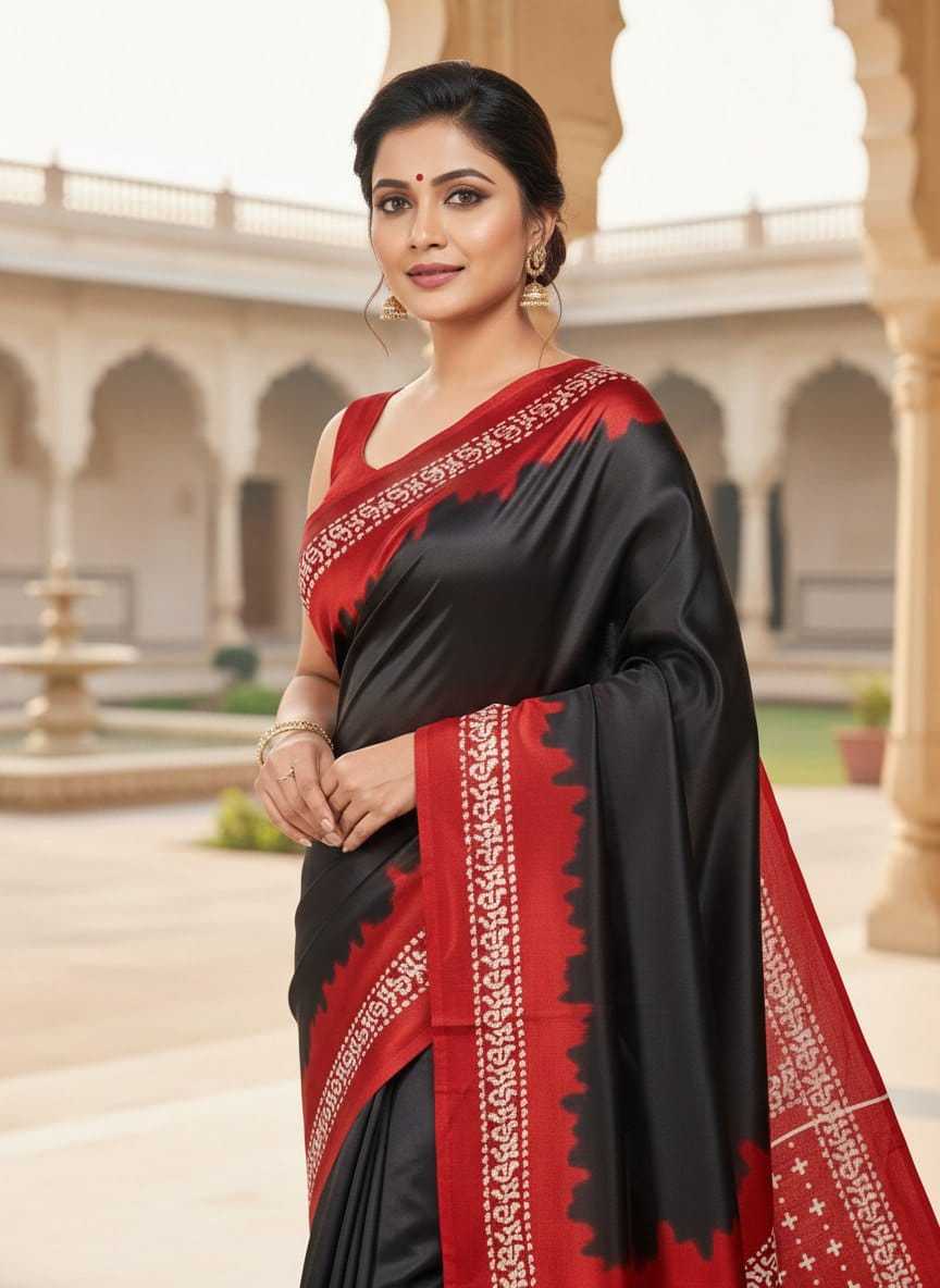 Crepe Silk Gajji Modal Saree