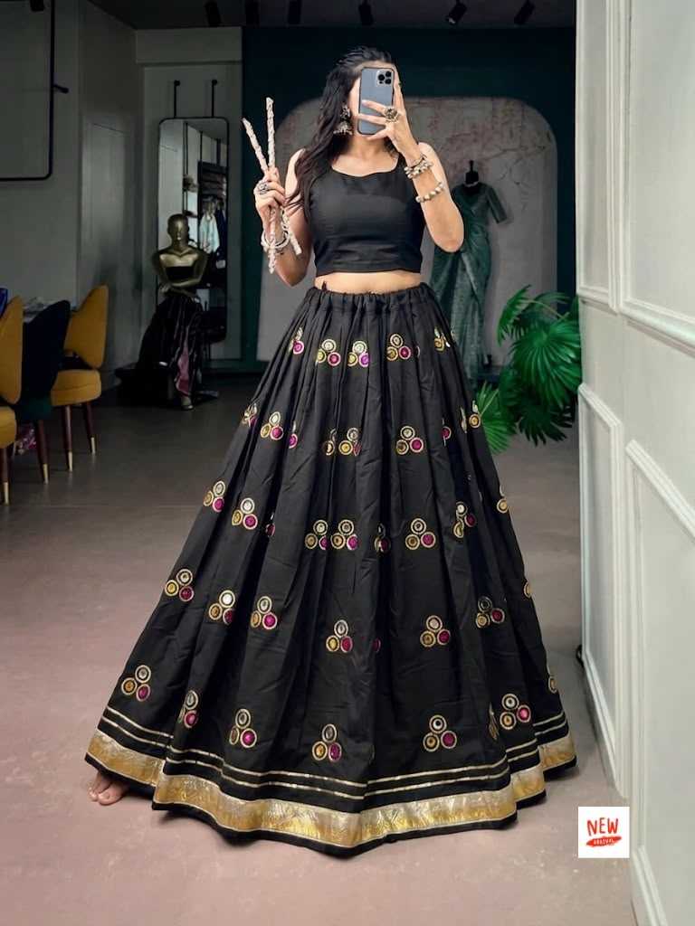 Heavy Roman Silk Traditional Lehenga