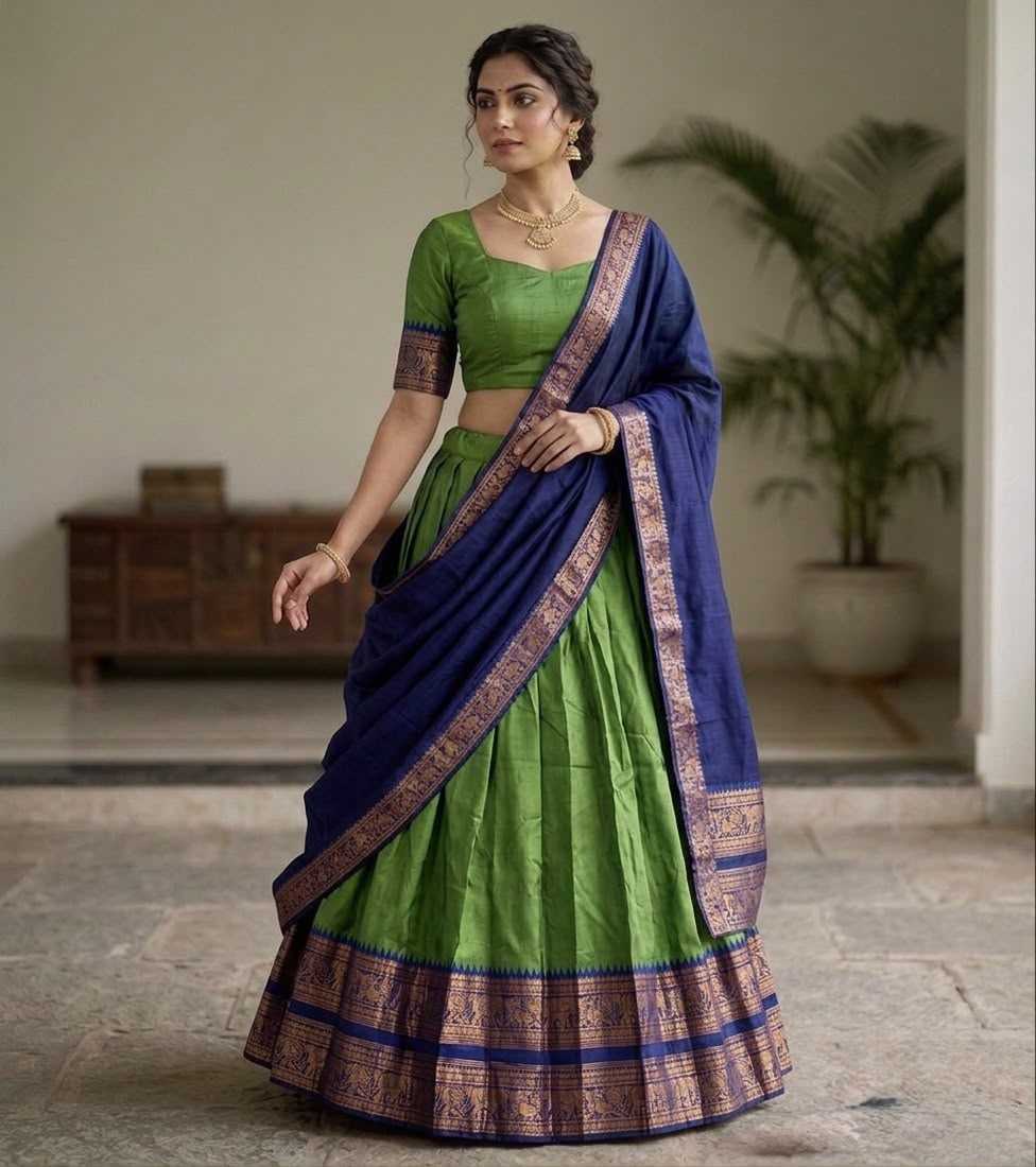 Jacquard Designer Lehenga