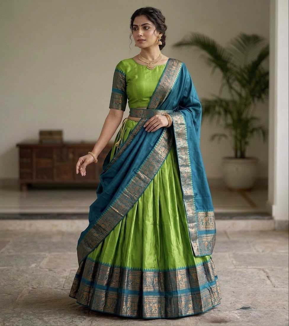 Jacquard Designer Lehenga