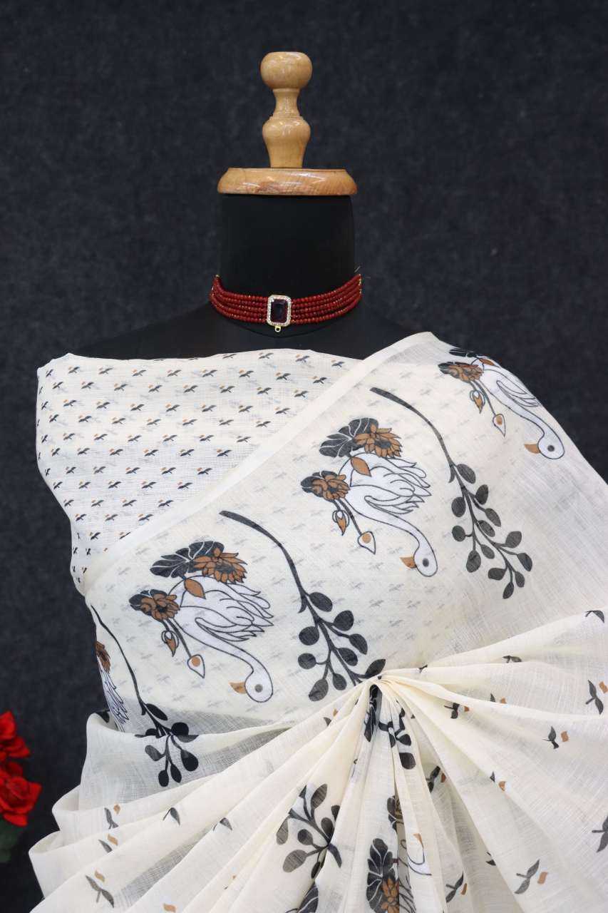Cotton Printed Saree