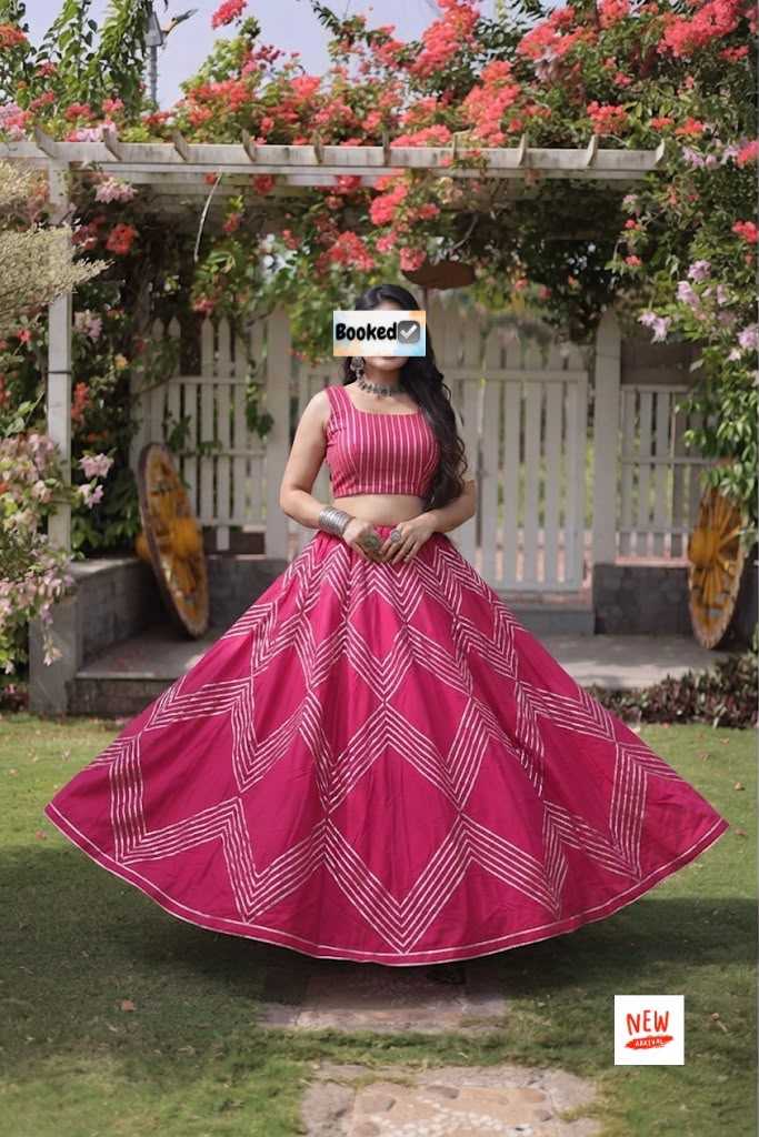 Heavy Roman Silk Fancy Lehenga