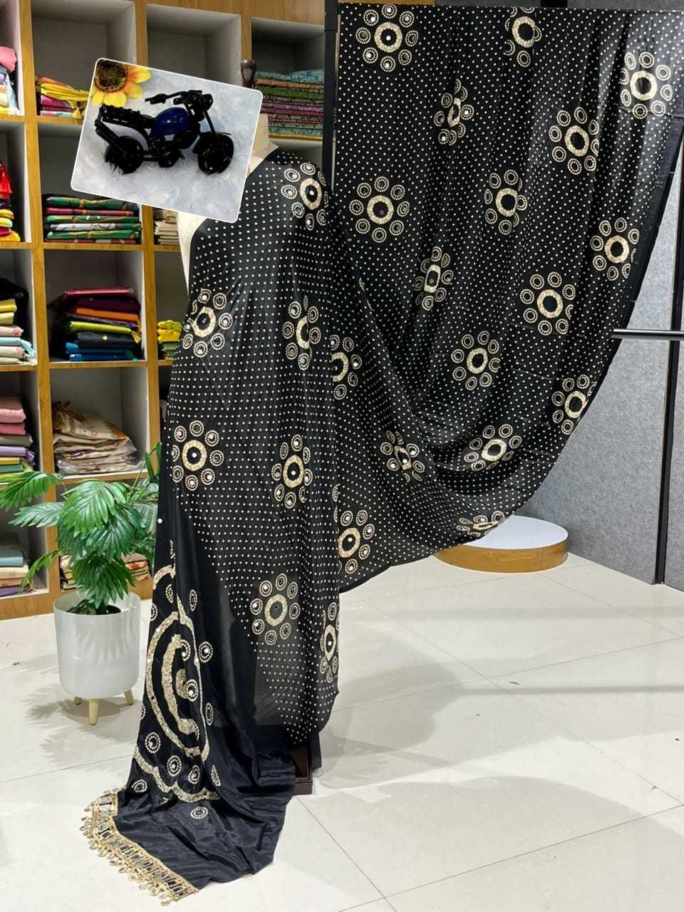 Gargi Satin Silk Printed Saree