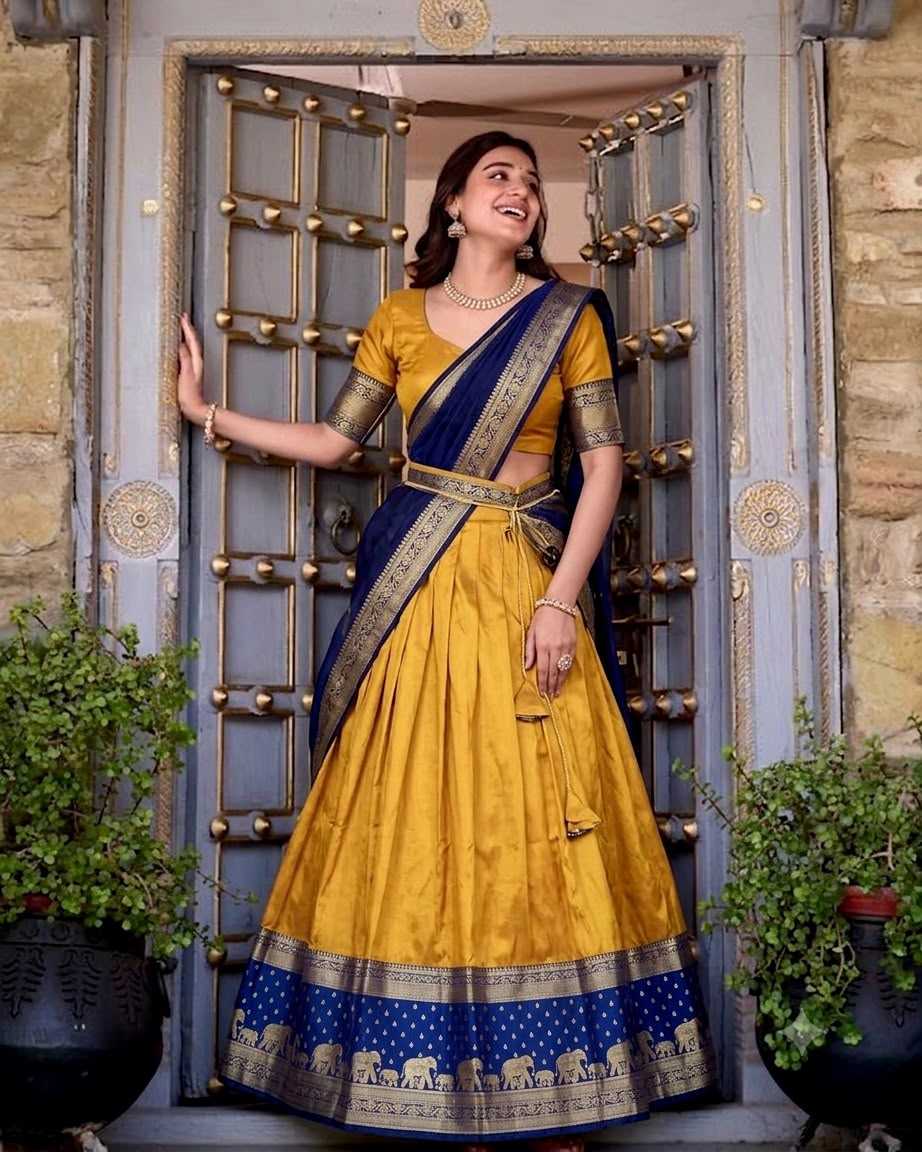 Gauri Premium Silk Traditional Lehenga