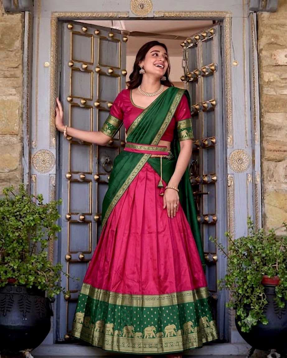 Gauri Premium Silk Traditional Lehenga