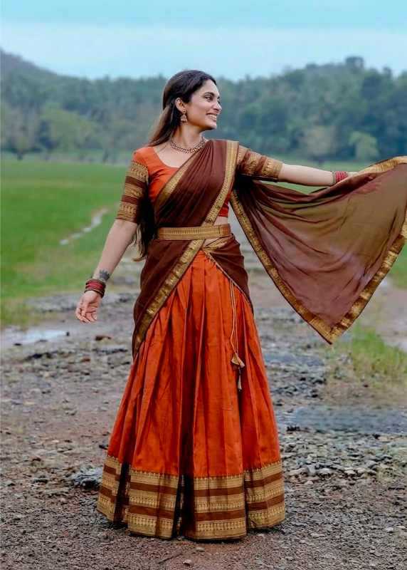 Jacquard Traditional Lehenga