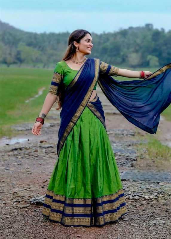 Jacquard Traditional Lehenga