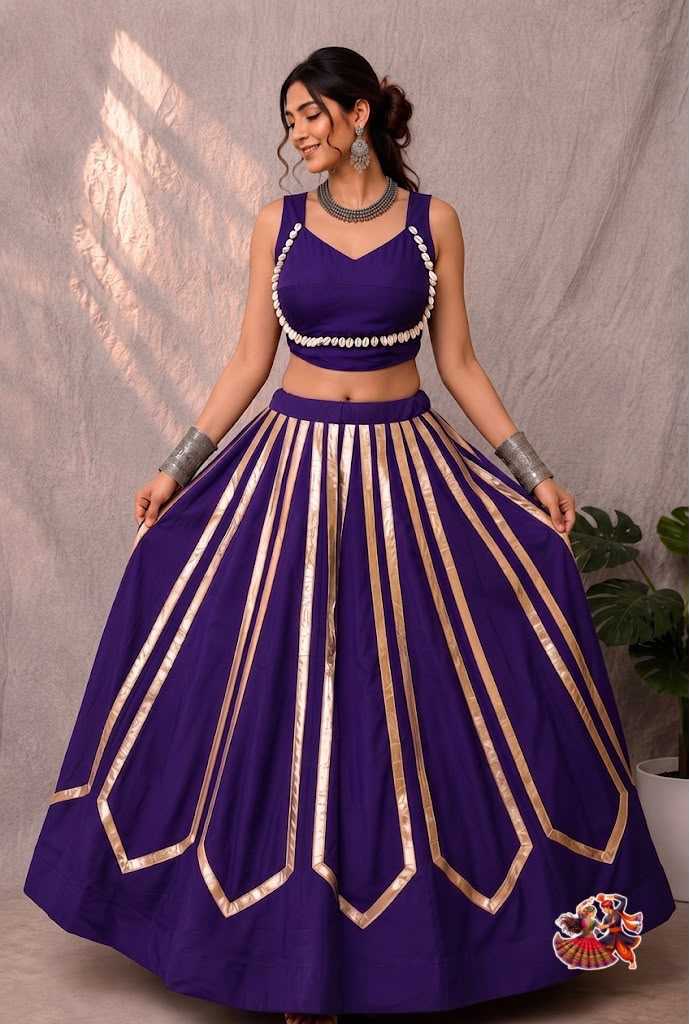 Heavy Roman Silk Designer Lehenga